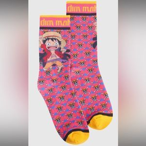 Dim Mak One Piece Luffy Socks